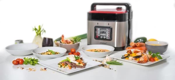 Steba DD1ECO - Dampkoger - 5L - Rustfrit stål med to MultiCookers - 5 liter - Rustfrit stål