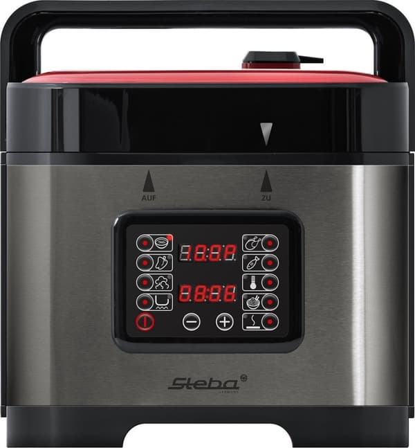 Steba DD1ECO - Dampkoger - 5L - Rustfrit stål med to MultiCookers - 5 liter - Rustfrit stål