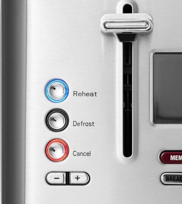 Solis Flex Toaster 8004 - Toaster Toaster - Med memory funktion - Sølv