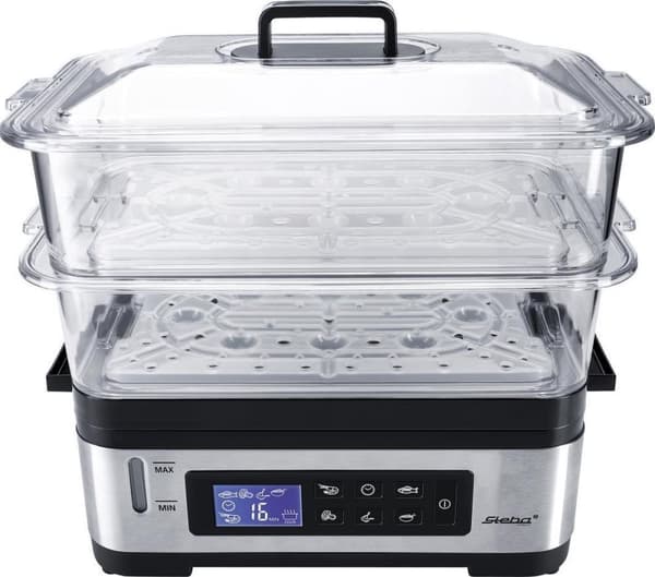 Steba DG2 | Ångkokare | 6 liter | timer | 1200 watt | 5 automatiska program