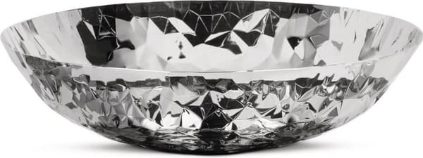 Alessi Bowl Joy - CR01/37 - rostfritt stål - ø 37 cm - dörr Claudia Raimondo