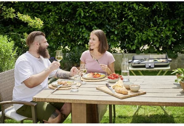 Severin PG 8564, Plancha - pöytägrilli - iloinen ja grillattu - sisältä ja ulkoa - 230 °C