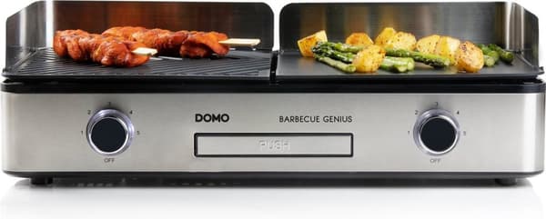 DOMO DO9259G Grilli Genius - 2 lämpötilavyöhykettä - 2400 W