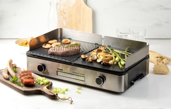 DOMO DO9259G Grilli Genius - 2 lämpötilavyöhykettä - 2400 W