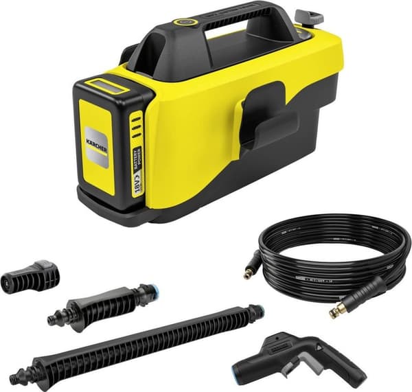 Kärcher OC 6-18 BATTERISÆT højtryksrenser kompakt batteri 200 l/t sort - grå - gul (1.328-501.0 Sort, Grå, Gul