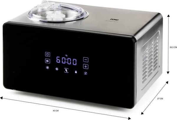 DOMO DO92521 Genius Glassmaskin Med display 1,5 l