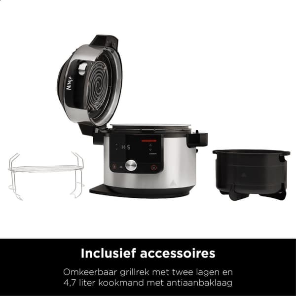 Ninja OL650EU multikoger 7,5 l 1760 W sort - rustfrit stål (OL650EU)