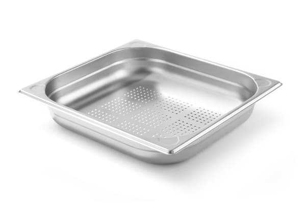 GN 2/3 Kitchen Line beholder, perforeret, 65 mm
