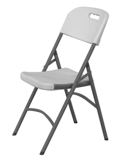 Catering stol - hvid 540x440x(h)840 mm