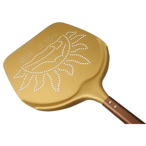 Sole Mio aluminium pizzaskovl - perforeret Basic variant