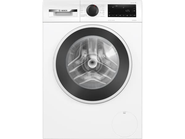 BOSCH Vaskemaskin WGG244ZISN, 9kg, 1400rpm, Energiklasse A, Dybde 58,8 cm Hvit