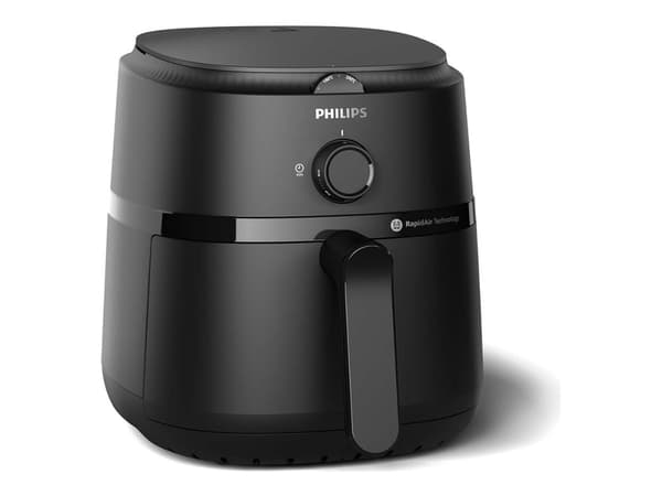 Philips 1000 series NA120/00, Varmluftsteger, 4,2 L, 80 °C, 200 °C, 60 min., Kina Sort