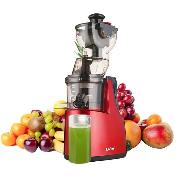 Saftpresser, Ekstra Stor Kaliber, Separation af Saftrester, Beige, EU Red
