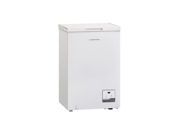 Scandomestic Standard CF100WD - Öppning uppåt - bredd: 54.5 cm - djup: 47.6 cm - höjd: 83.5 cm - 99 liter - Klass D - vit