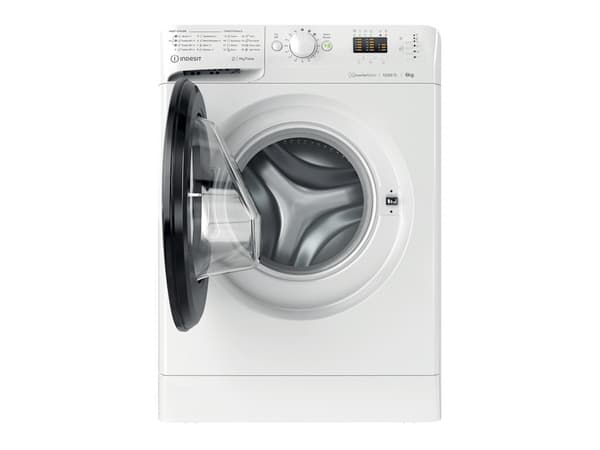 INDESIT INDESIT INDESIT-pesukone MTWSA 61294 WK EE Energiatehokkuusluokka C Etulataus Pesukapasiteetti 6 kg 1151 kierrosta minuutissa Syvyys 42,5 cm