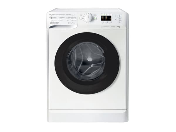 INDESIT INDESIT INDESIT-pesukone MTWSA 61294 WK EE Energiatehokkuusluokka C Etulataus Pesukapasiteetti 6 kg 1151 kierrosta minuutissa Syvyys 42,5 cm