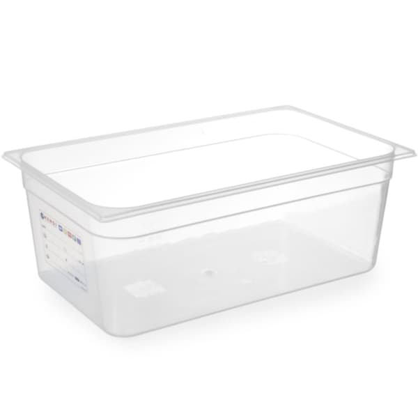 HACCP GN 1/1 polypropylen beholder, højde 65 mm - Hendi 880036