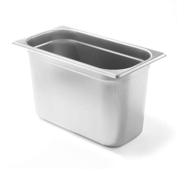 GN container 1/4 höjd 150 mm, rostfritt stål - Hendi 800546