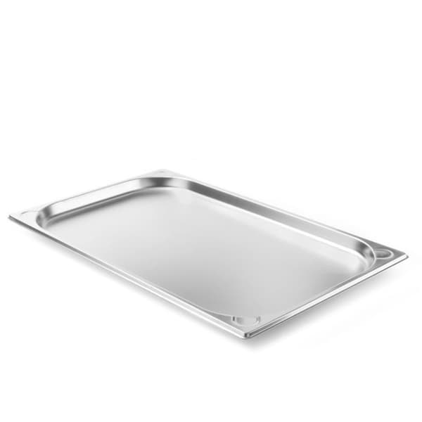 Kitchen Line GN 1/1 stålbeholder, højde 20 mm - Hendi 806104
