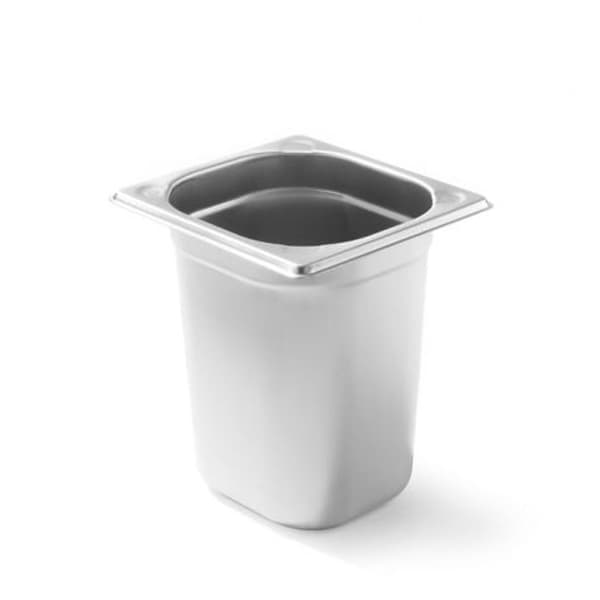 Kitchen Line GN 1/6 stålbehållare, höjd 150 mm - Hendi 806647