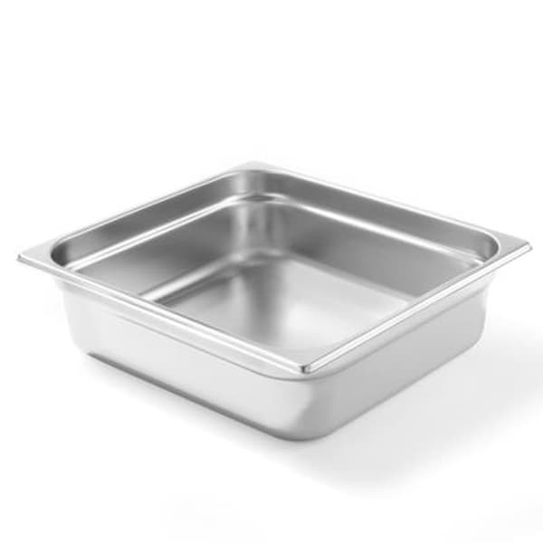 GN beholder 2/3 rustfrit stål Profi Line højde 100 mm - Hendi 801321