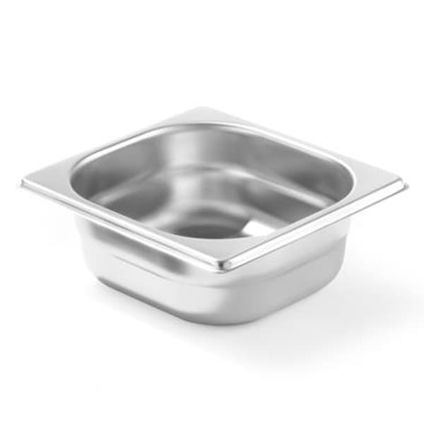 GN-säiliö 1/6 ruostumatonta terästä Profi Line korkeus 100 mm - Hendi 801727