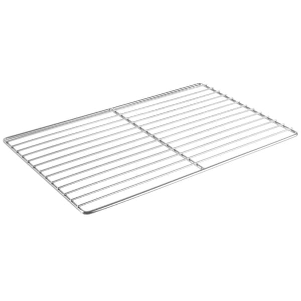 Poikittainen ruostumattomasta teräksestä valmistettu ritilä uuniliesille 600x400mm - Hendi 801994