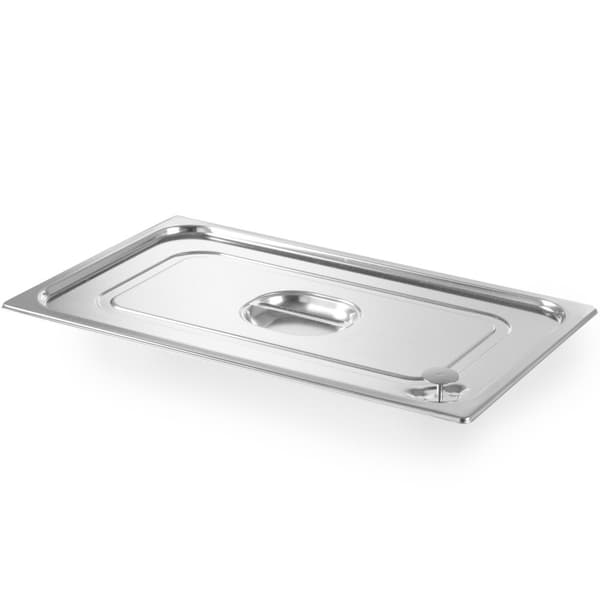 Lock till GN Profi Line-behållare med silikontätning GN1/3 325x176mm, rostfritt stål - Hendi 802632