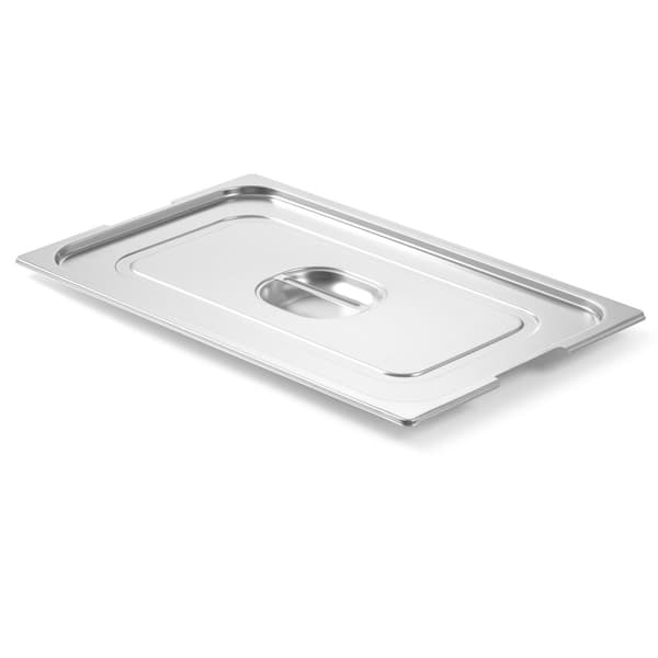 Kansi GN Profi Line -säiliölle aukolla GN1/1-kahveille 530x325mm ruostumaton teräs - Hendi 804209