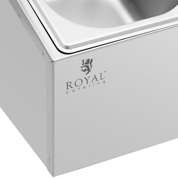 Displaystander til cateringbeholdere 6 x GN 1/6 11,4 l + beholdere med låg
