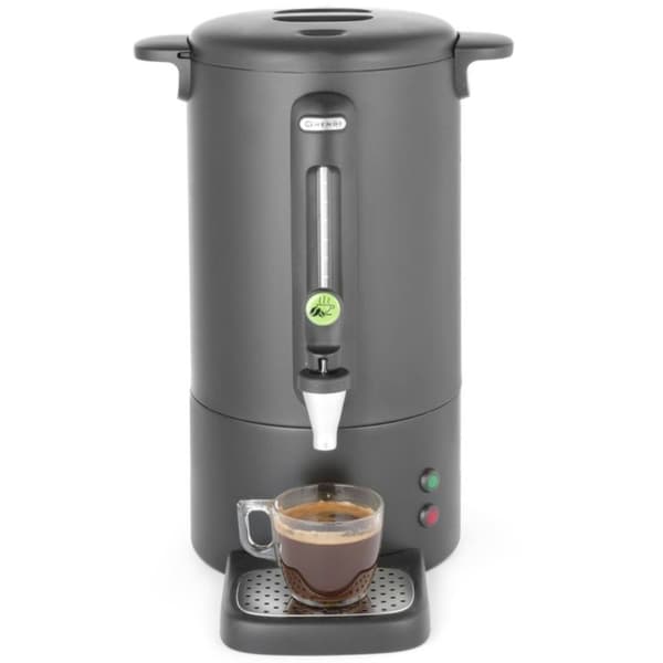 Kaffemaskine med drypfri hane sort Concept Line 7 l - Hendi 211472