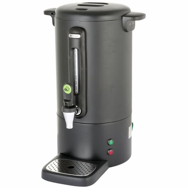 Kaffemaskine med drypfri hane sort Concept Line 7 l - Hendi 211472