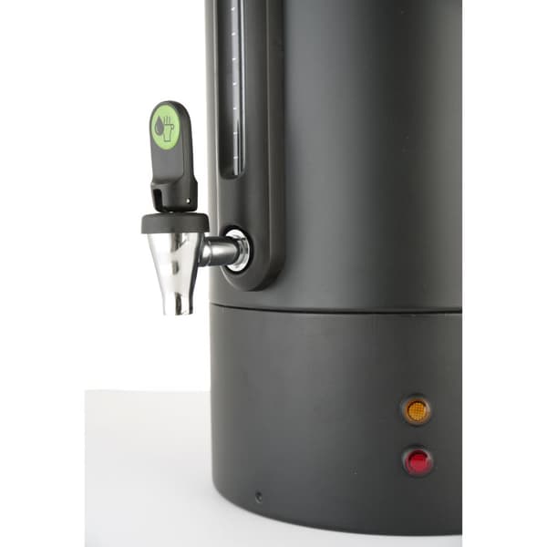 Kahvinlämmitin tippamattomalla hanalla musta Concept Line 18 l - Hendi 211465