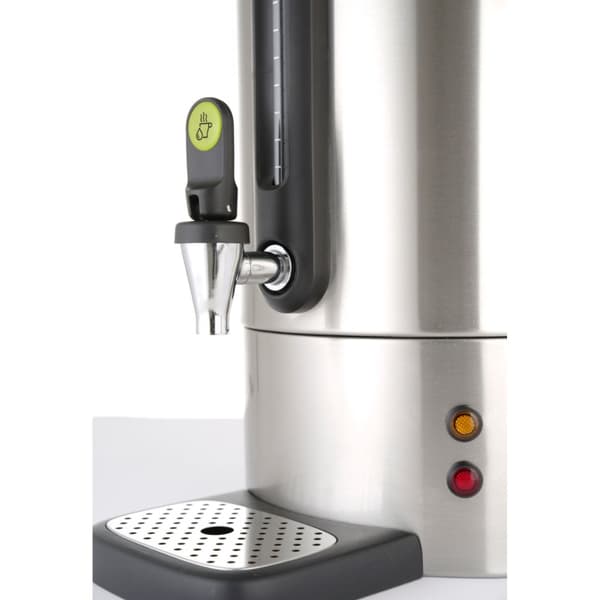Kaffevärmare med droppfri stålkran Concept Line 18 l - Hendi 211427