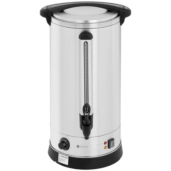 Varmere gløgg vandvarmer dobbeltvæg stål 23,5L 2500 W