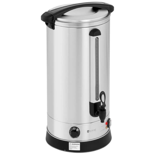 Varmere gløgg vandvarmer dobbeltvæg stål 23,5L 2500 W