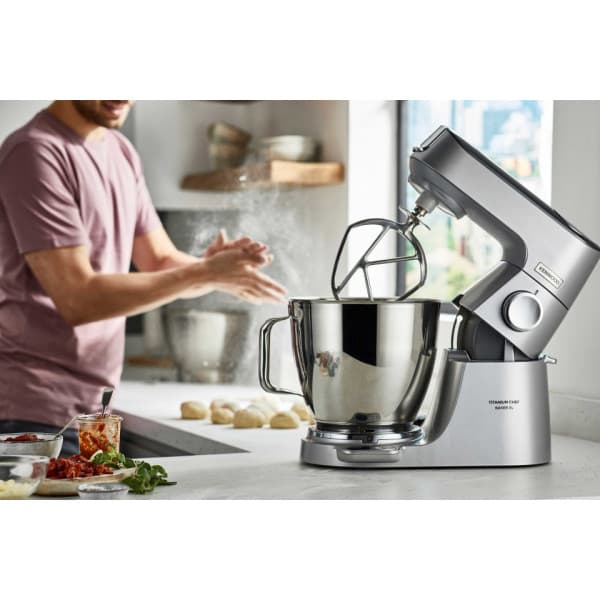 Kenwood KVL85.124SI Titanium Chef Baker XL køkkenmaskine