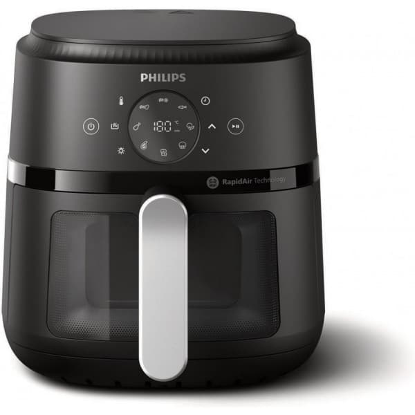 Philips 2000 Series NA221/00 airfryer, 4,2 l Svart, Silver