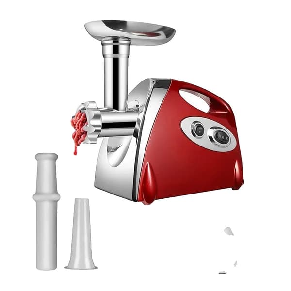 Lihamylaitin, Tehokas 2800W Moottori, Raskasvelvollinen Makkara Murskain, Punainen, 220V, EU Red