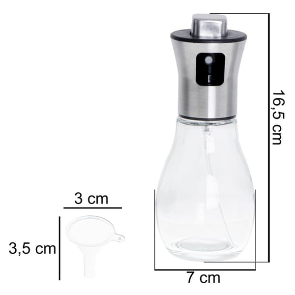 Öljysumutin, oliiviöljysuihkeannostelija, 200 ml