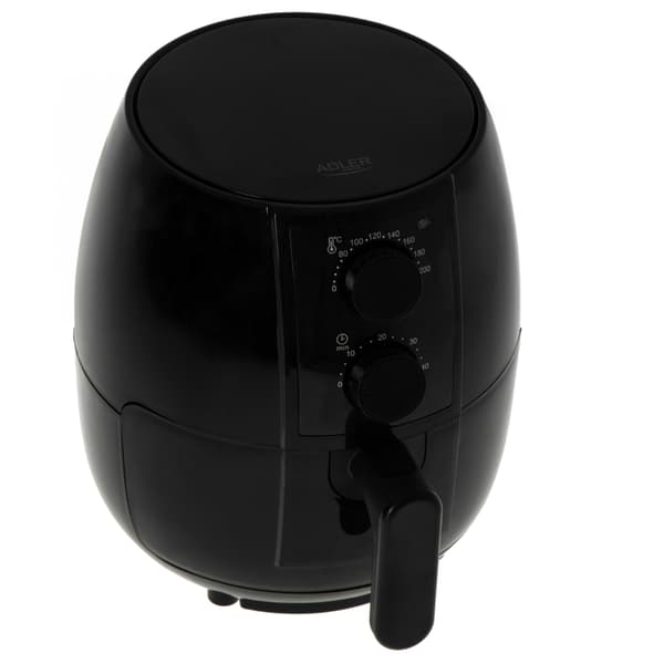 Airfryer 2,5L med konvektionsteknik och automatisk avstängning - Svart