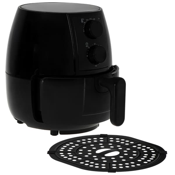 Airfryer 2,5L med konvektionsteknik och automatisk avstängning - Svart