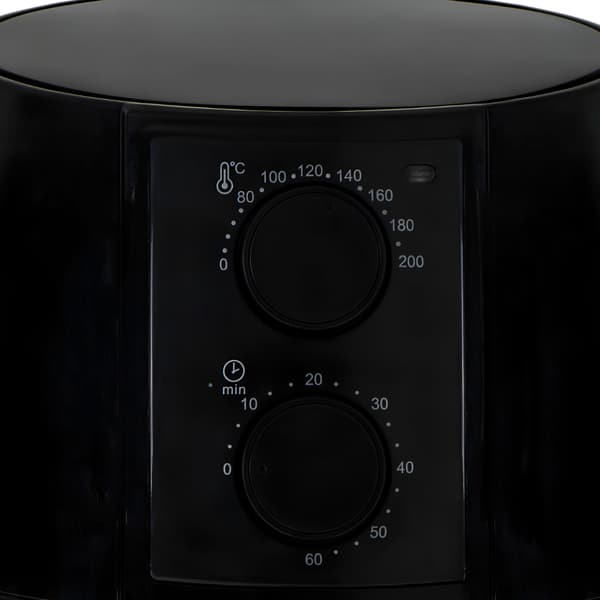 Airfryer 2,5L med konvektionsteknologi og automatisk slukning - Sort