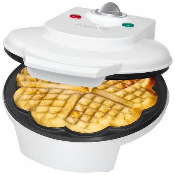 Bomann Wa 5018 1200w Våffeljärn Vit One Size / EU Plug
