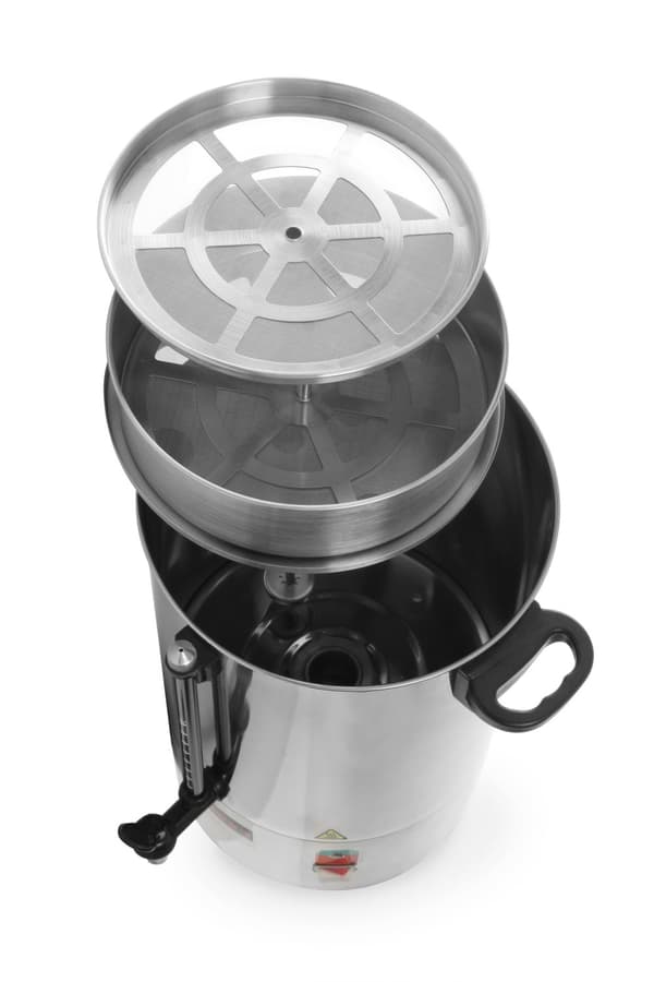 Elektrisk kaffebrygger, dobbeltvægge, 15 L. - Hendi 211304