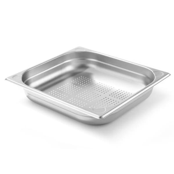 GN 2/3 Kitchen Line beholder, perforeret, højde 65 mm - Hendi 807224