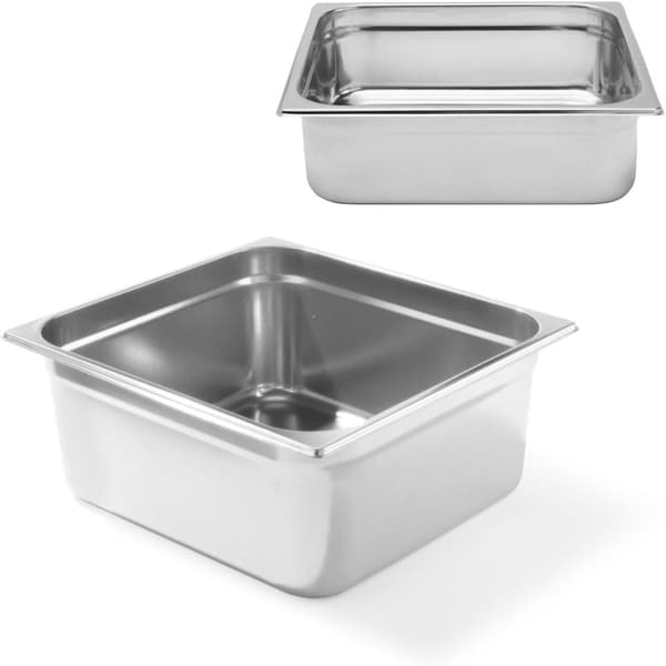 GN 2/3 behållare i rostfritt stål Profi Line höjd 150 mm - Hendi 801314