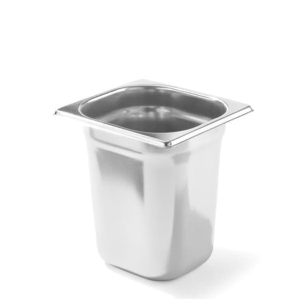 GN container 1/6 rostfritt stål Profi Line höjd 150 mm - Hendi 801710