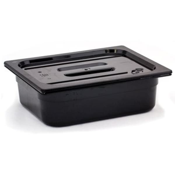 Lock till GN i svart polykarbonat GN 1/1 - Hendi 862902
