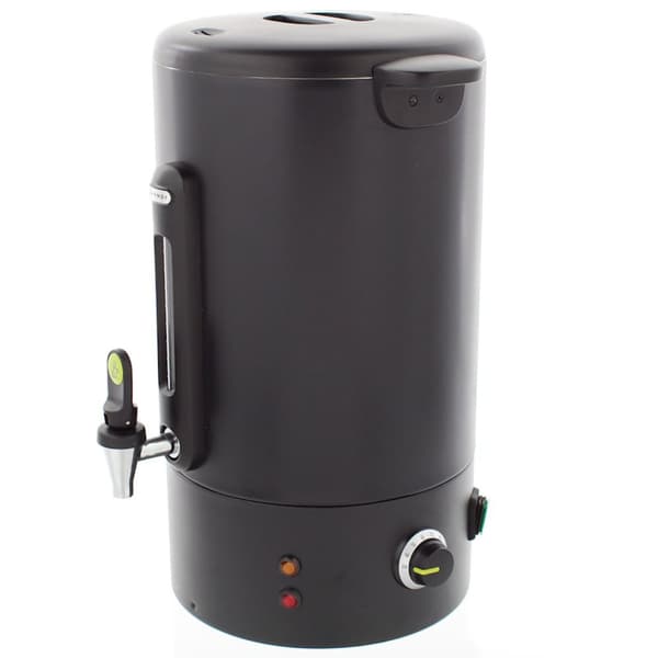Kaffevärmare med droppfri kran svart Concept Line 18 l - Hendi 211465